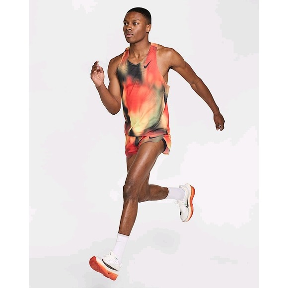Nike AeroSwift Elite Entry ADV Running Singlet & Shorts Set HJ3380-736 Sz. M - Picture 14 of 16